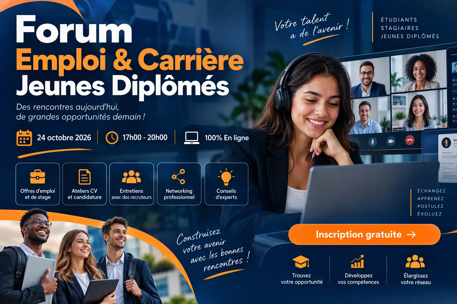 Forum Emploi & Carrière Jeunes Diplômés 1